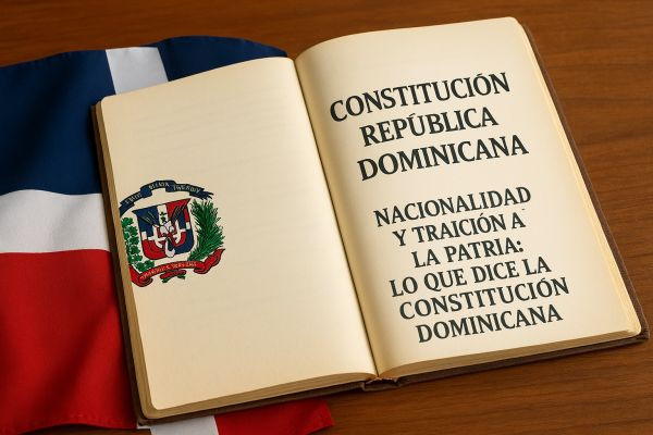 Nacionalidad y Traición a la Patria: Lo que Dice la Constitución Dominicana